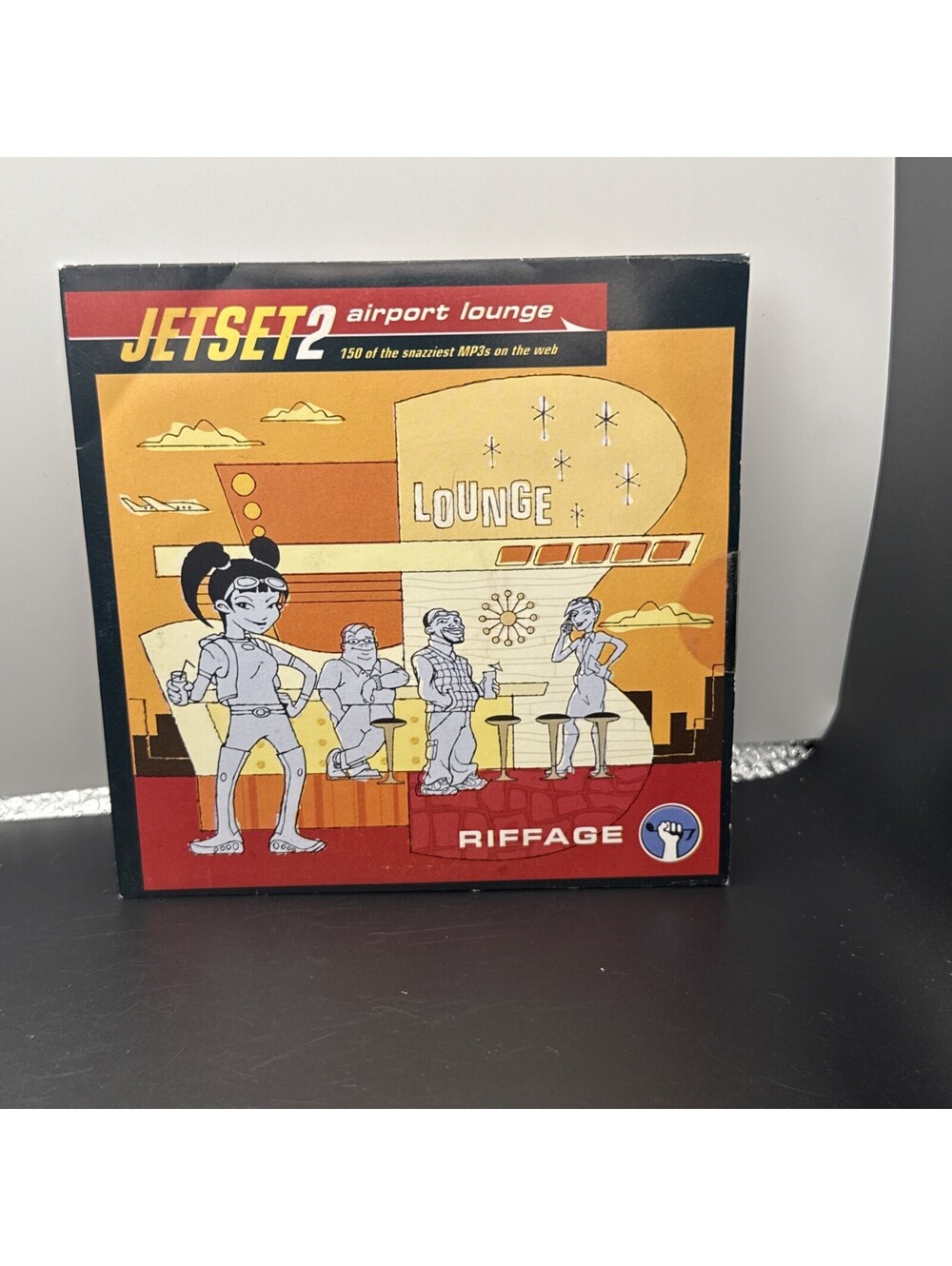 Riffage Jetset Airport Lounge Unopened MP3 CD PC/Mac CD-ROM 1999 Windows